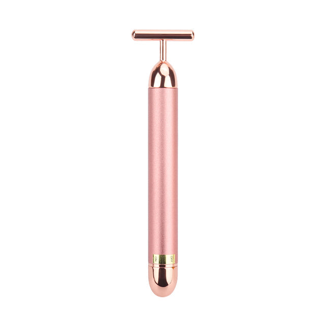 Rose Gold T-Bar Face Roller